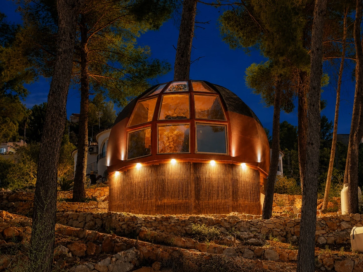 Una casa al anochecer · AUMARA, Benidoleig