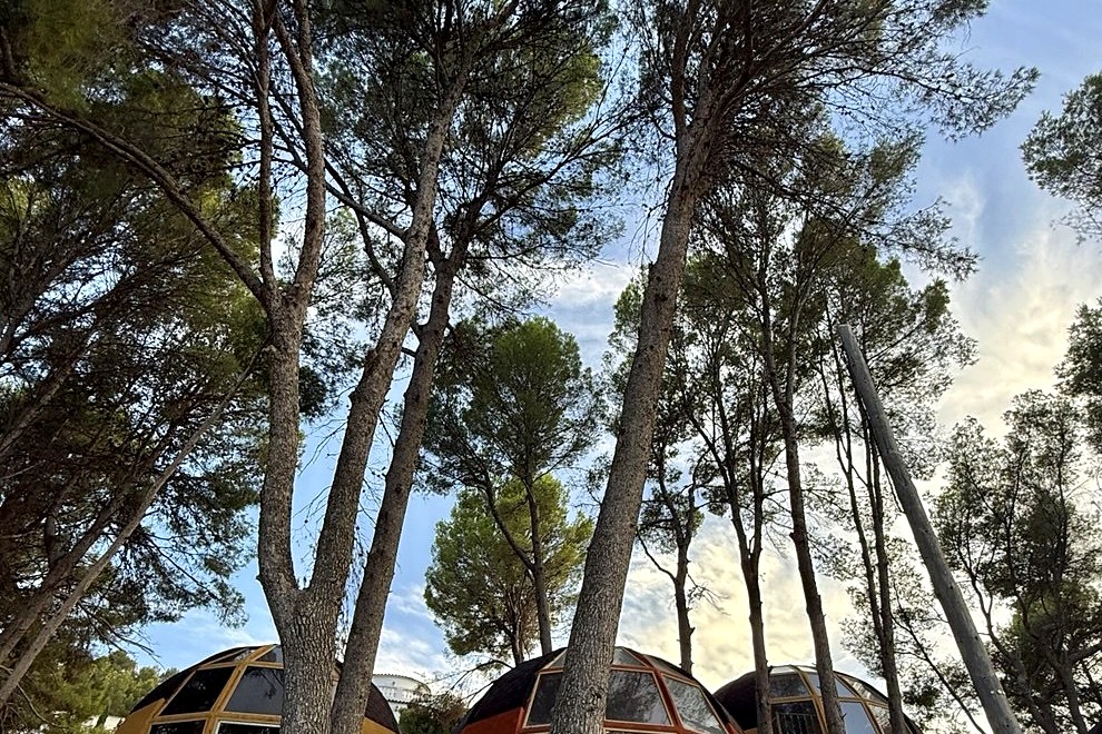 Casas geodésicas de AUMARA · Benidoleig, Alicante